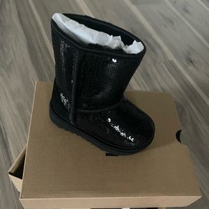 Authentic Brand New Toddler Black Sequin